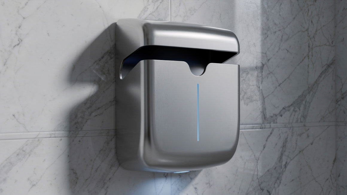 Blade hand dryers